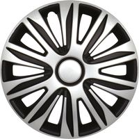 Enjoliveurs de roues NARDO SILVER BLACK 15 POUCES