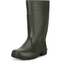 Ladeheid Bottes de Pluie Bottes en caoutchouc en PVC Homme LA-974 (Vert, 44 EU)
