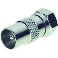 Koaxialstecker shiverpeaks basic-s f verbindung vernickelt Eisen