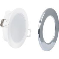 Kit Downlight LED extérieur 5W - IP65 - 6500K + Anneau