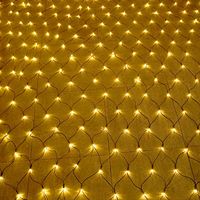 Naizy – 6x4m Lichterkette für den Außenbereich – 480 warmweiße LEDs – 8 Beleuchtungsmodi – Schutzart IP44 – Dunkelgrünes Kabel für die Innen- und Außendekoration