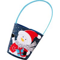 Sac en denim de vacances personnalisé, sac à-bonhomme de neige