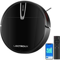 Liectroux V3S PRO Roboterstaubsauger, 4000Pa Saugleistung, App-Steuerung, intelligente automatische Aufladung, Trocken- und Nassreinigung, mit Speicher, 5 JAHRE GARANTIE