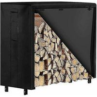 Support à bois de chauffage avec couvercle porte-bûches extérieur de grande capacité avec couvercle support en bois Oxford stockage de bois de chauffage étanche 600d