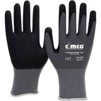 CIMCO STANDARD SKINNY FLEX SCHWARZ/GRAU 141267 GUANTI DA LAVORO IN MAGLIA TAGLIA: 10, XL EN 388 1 PAIA(I)