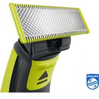 Allauve – Lames de rechange Philips OneBlade en acier inoxydable – Lot de 5 pièces – Compatible avec tous les rasoirs électriques – Coupe nette et précise