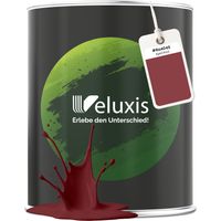 Peinture murale marron-beige mate pour intérieur – Pouvoir couvrant classe 1, sans COV, sans apprêt, à faible écoulement – Salon et chambre – 2,5 L – Veluxis (Earth Brown)