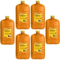 6 Taniche PET Riciclabile 10L Combustibile Liquido Paraffina per Stufe