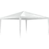 Tente de réception Tonnelle de réception Barnum 4x4 m Blanc 93554