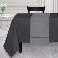 Chemin de table 40x160 cm VENISE gris, par Soleil d'Ocre