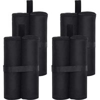 Set di 4 robusti sacchi di sabbia di qualità industriale con doppia cucitura per gazebo, adatti per tende e tettoie pieghevoli. Sacca da gamba con peso.