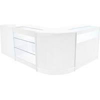 Set Banconi Bianco Polaris LED K900 B900 CM60 TB60 con Serratura e Vetrina