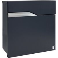 CASSETTA POSTALE ALUBOX NETTUNO 37X11X37 GRIGIO