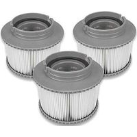 Filtre,Cartouches de Filtre de Piscine,Filtre Cartouches de Rechange de Filtre pour Baignoire,Spa,Piscine (3PCS)