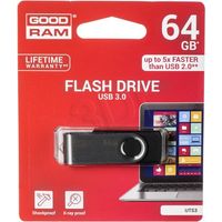 Clé USB Goodram UTS3 64 Go USB Type-A 3.2 Gen 1 (3.1 Gen 1) Noire