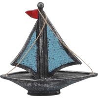 Décoration Nautique Vintage Modèle de Bateau Résine 25 cm Décor Bar Café,Décoration Nautique Vintage Modèle de Bateau Résine 25 cm Décor Bar Café