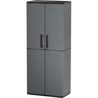 Außen-Schrank für Besen 68x37x163