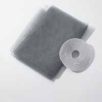 BUNTHAUS Moustiquaire fenetre, moustiquaire invisible antimoustique pour fenêtre à sable, moustiquaire antimoustique simple autoadhésive sans poinçonnage, fenêtre moustiquaire antimoustique,1.31.5m