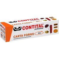 Contital Carta Forno Nudo 400 Mm 50 Mt
