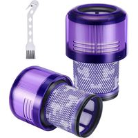 TOPALL Filtre pour Dyson V11,Filtres V15 pour Dyson,Filtre Aspirateur pour Dyson,Accessoires pour Dyson V11 Torque Drive,V11 Animal,V11 Complete,V11 Extra,V15 Detect,V15s Detect Submarine 970013-02