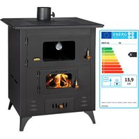 Forno a legna da ardere grande forno cottura forno a legna 13,9 kw riscaldamento power
