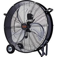 Vinco ventilatore industriale grande portata da pavimento in metallo 120W 3 velocita' motore silenzioso