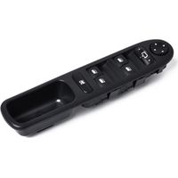 Interrupteur de Commande de Fenêtre ABS Interrupteur de Commande de Fenêtre Principal électrique Accessoire de Remplacement 6554.KT Fit pour 307 SW 307SW 307CC 2003-2010