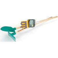 Bosch Gartenset: Handschuhe, Schaufel, Rechen