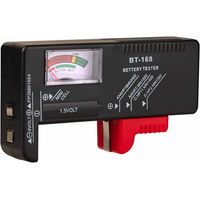 SHINING HOUSE Batterietester, Batteriespannungsprüfer, Prüfgerät für AA/AAA/C/D/9 V/1,5 V Knopfzellenbatterien, universelles LCD-Display