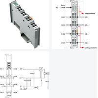Wago 750-530 Digital output module 8 outputs 24VDC