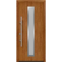 Hörmann Ecostar Haustür "ISOPRO Secur IPS 700S", golden oak, 110 x 210 cm (B x H), DIN Links