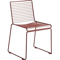 Silla Hee de Hay en acero galvanizado para exterior
