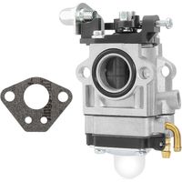 Carburateur universel pour moteur 2 temps – 33 cm³, 40 cm³, 43 cm³, 47 cm³, 49 cm³, 50 cm³ – orifice d’admission Ø15 mm – compatible avec motocyclettes, quads, scooters, mini-motos, karts de course et