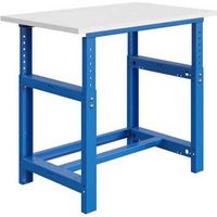 Einstellbare Werkbank - Abmessungen 1200x750x770/1050mm - Blau RAL5015 - W010010237-BI