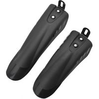 Garde-boue avant et arrière universels pour vélos enfants, longueur réglable, protection des pneus pour vélos plats de 12, 14, 16, 18 et 20 pouces.