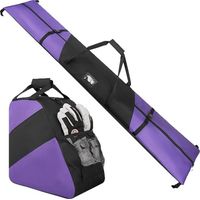 Sac étanche pour casque de ski et snowboard, 2 en 1 compatible avec les snowboards simples doubles.