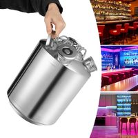 10L Cleaning Container Three-Head Beer Line Cleaner Stainless Steel with Lid