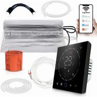 Kit tapis avec thermostat pour panneaux 2,0 m², thermostat SMART CLEAR.B