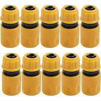 - Embout Tuyau D'arrosage 10pcs, Raccord Tuyau D'arrosage, Jardin en Plastique Raccords d'Arrosage Rapides, Raccord Arrosage, Embout Arrosage, Raccord Tuyau, Jardin Raccords d'Arrosage Rapide