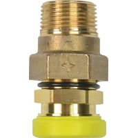 Raccord gaz PLT mâle conique 3/4' – Filetage M 20 x 27 – Diamètre 15 mm – Système Clap pour connexion fiable – Chuchu Decayeux