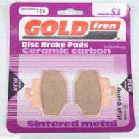 Bremsbelag gold fren für roller gilera 125 vxr 4t 2001 bis 2005