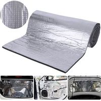 Tapis d’Isolation Acoustique pour Voitures 50x100. 10MM Mousse insonorisante insonorisation phonique. étanche Isolation Acoustique de Bruit et insonorisation
