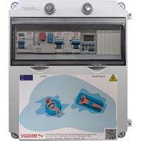 Cuadro eléctrico Piscina Contactor Motor Transformador 300W (9-14A)