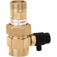 Caleffi Automatische Absperrverschraubung m. Entleerungshahn - 6 bar - 3/4 für Ausdehnungsgef.