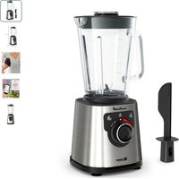 Moulinex LM871D10 - Batidora De Vaso 1200 W Cristal
