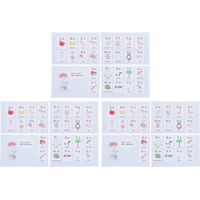 de 3 stickers muraux amovibles pour apprendre l alphabet