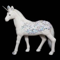 Einhorn Weißer Strohhalm 25 cm - Feeric lights & christmas