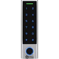 Clavier biométrique sans fil avec empreinte, carte et code - REMOCK