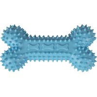 Jouet os pour chiot TPR Bleu : 11 cm