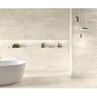 Carrelage de sol intérieur effet béton - Série GLADE (44.7x44.7 cm) - 44.7 x 44.7 - Cinza Mat - Epaisseur: 9.2 mm